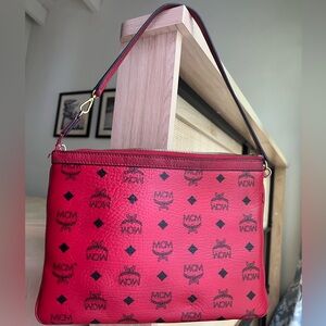 AUTHENTIC MCM Purse Red